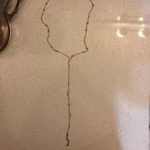 Kendra Scott Rose Gold Necklace & Earrings